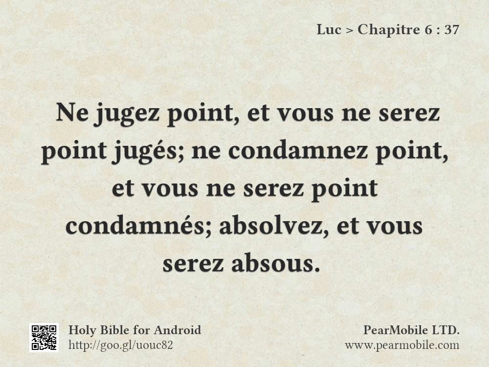 Luc, Chapitre 6:37